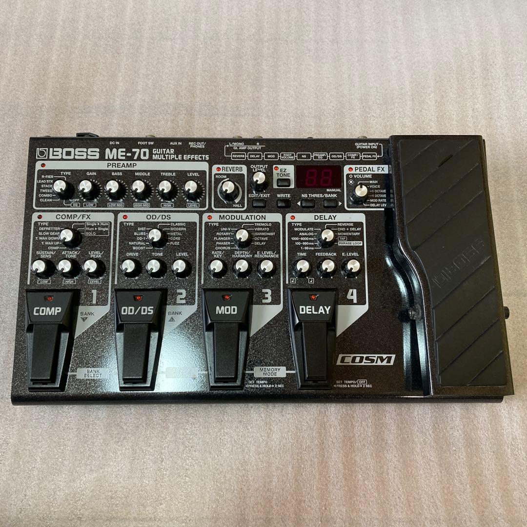 ギター BOSS ME-70 GUITAR MULTIPLE EFFECTS