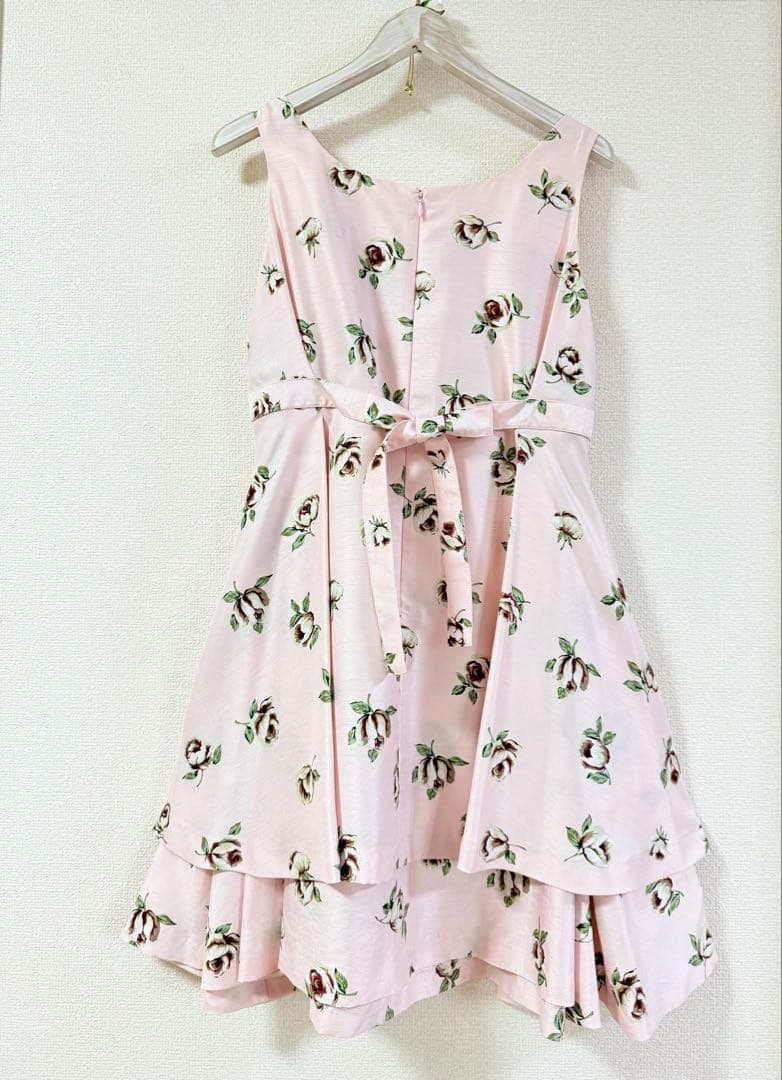 ジーザスディアマンテ　お散歩ワンピース　薔薇柄　姫系　姫ギャル　リボン　ロリータ