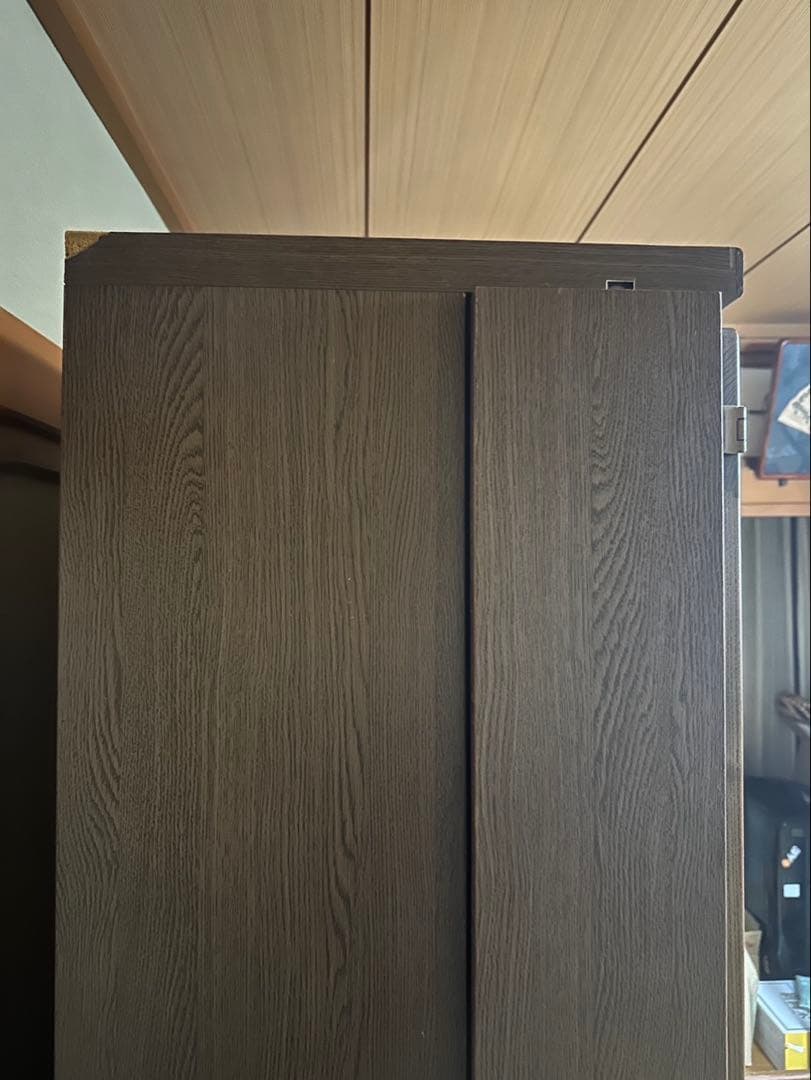 木製スライド式本棚