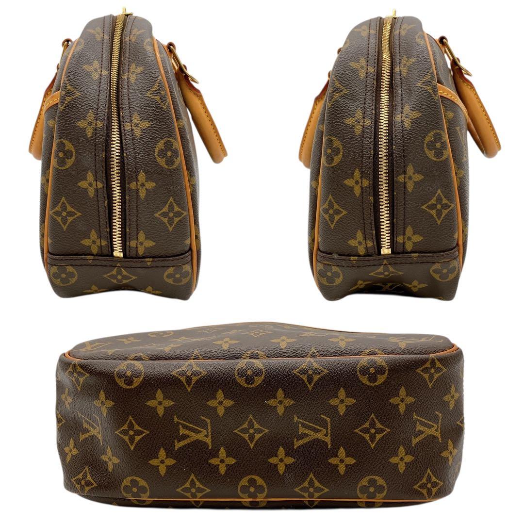 【LOUIS VUITTON】トゥルーヴィル　モノグラム　ハンドバッグ　PVC