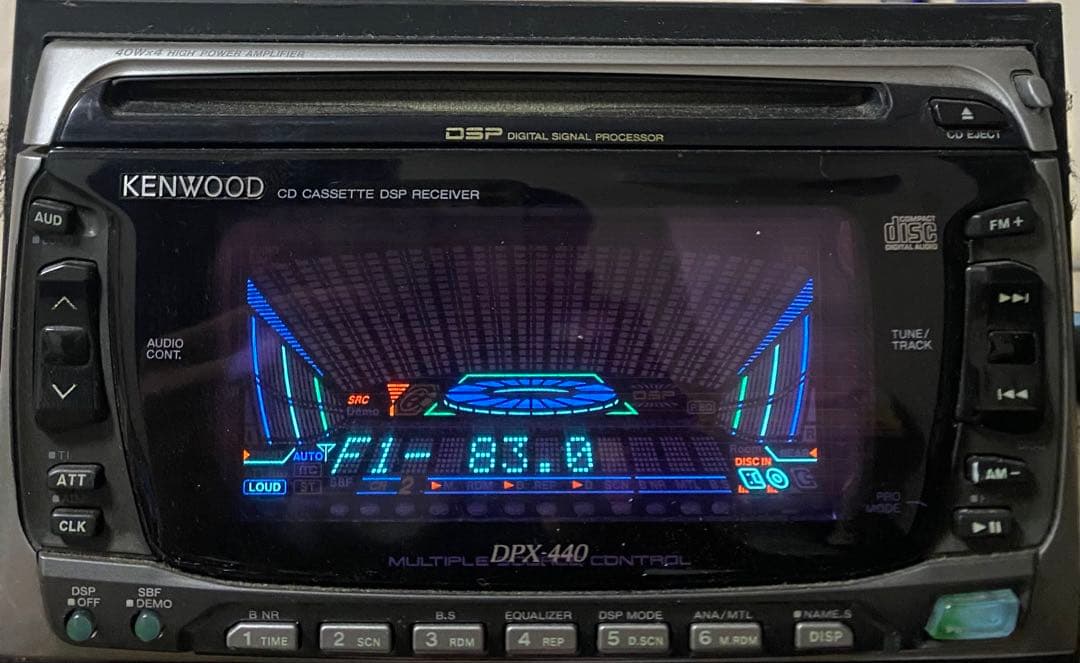 KENWOOD DPX-440 CDカセットレシーバー