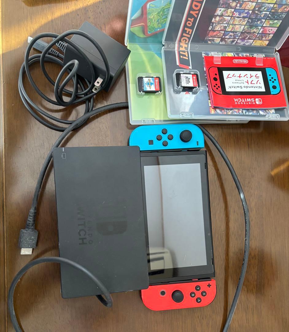 Nintendo Switch本体　スマブラ　ポケモンソード