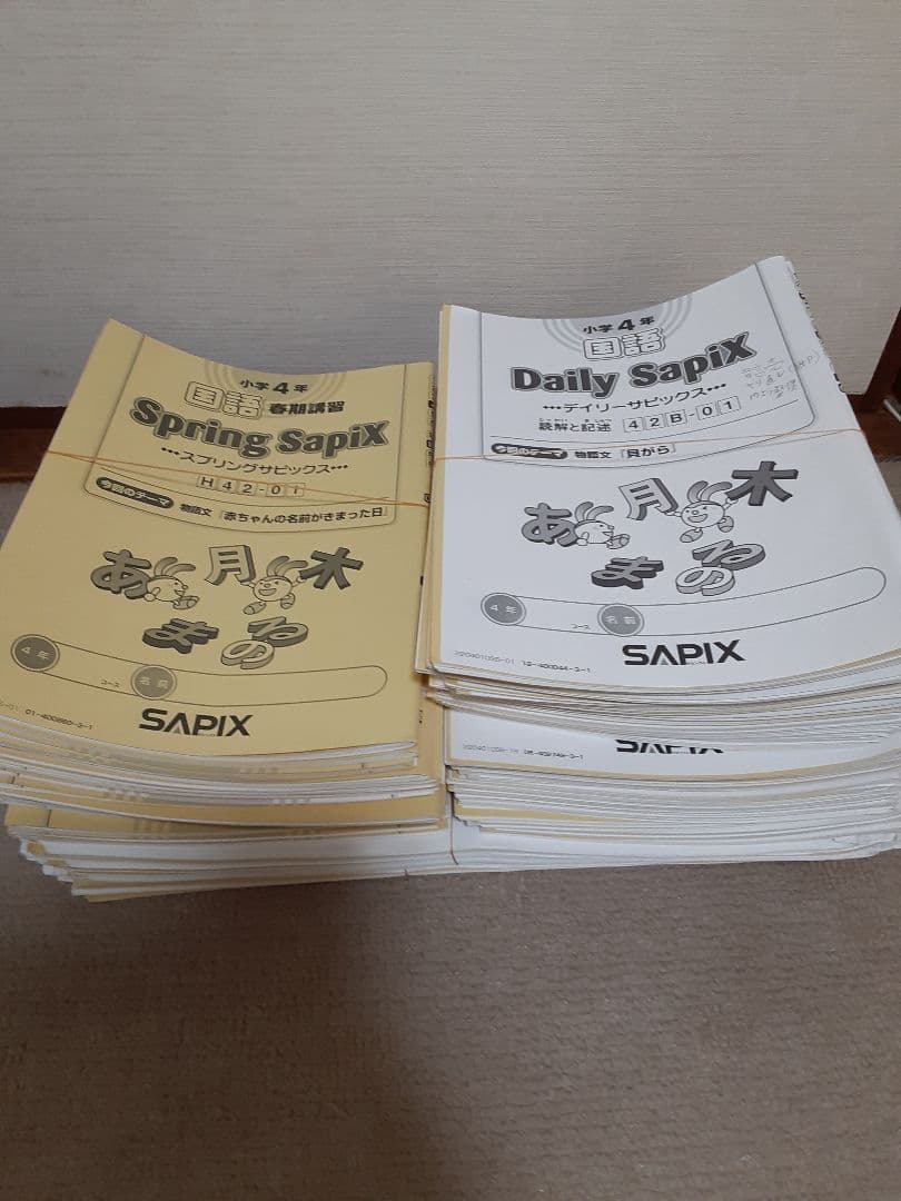 2020年度 サピックス 小学4年