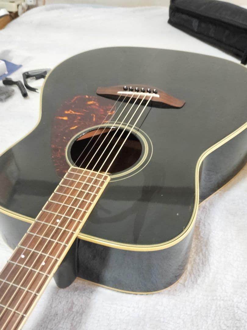 YAMAHA FG-720S BL TOP単板 ケースオマケ多数付き 難あり