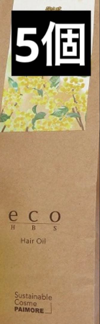 eco HBS ヘアオイル キンモクセイ 80ml