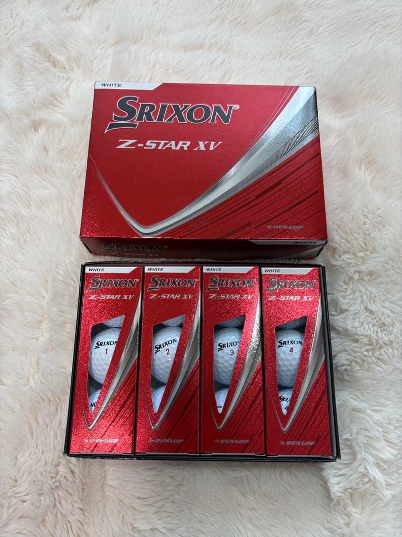 Srixon Z-STAR XV ホワイト 2ダース