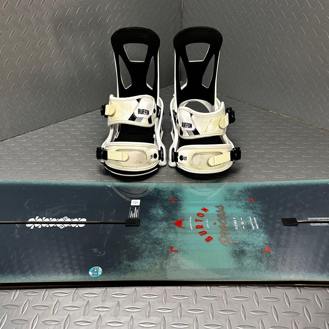 【バートンセット】Burton プロセス 155cm スノーボード 2点セット