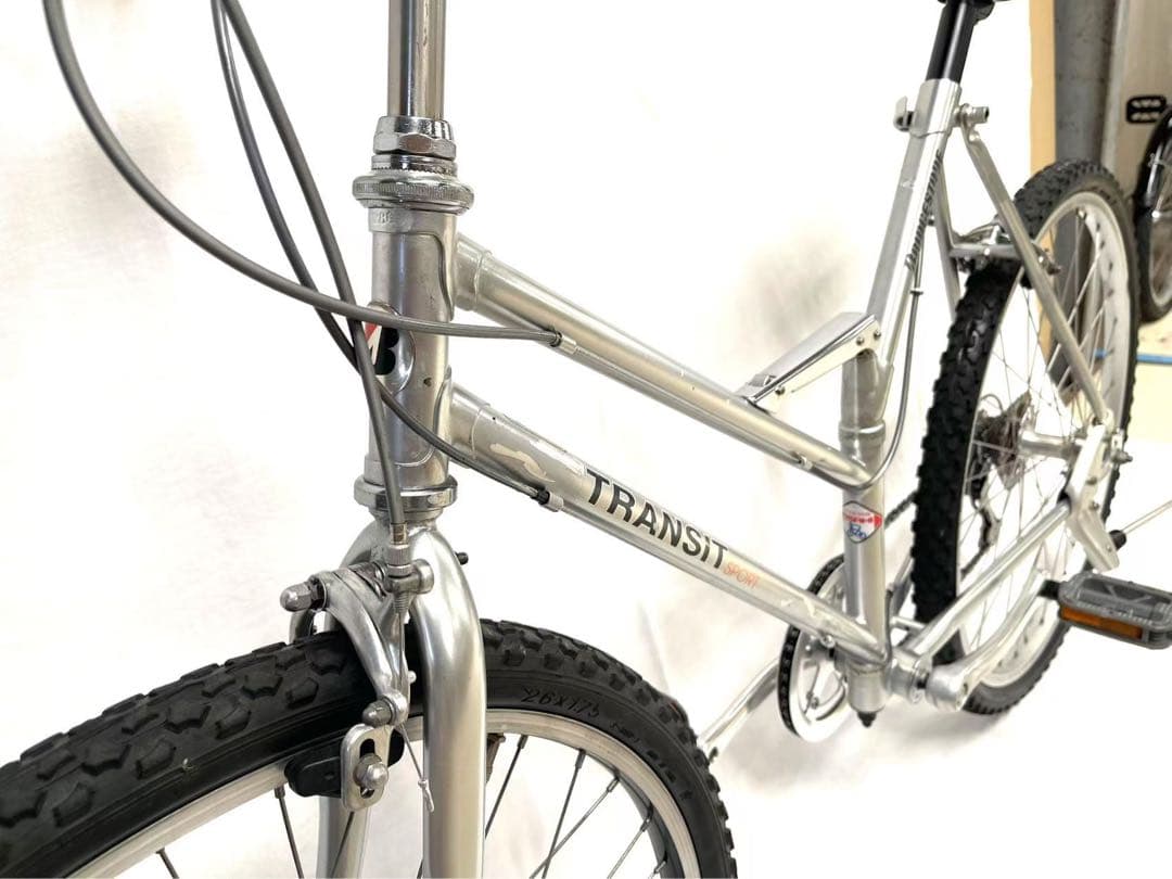 【即乘】送料無料BRIDGESTONE 折り畳み自転車TRANSIT SPORT