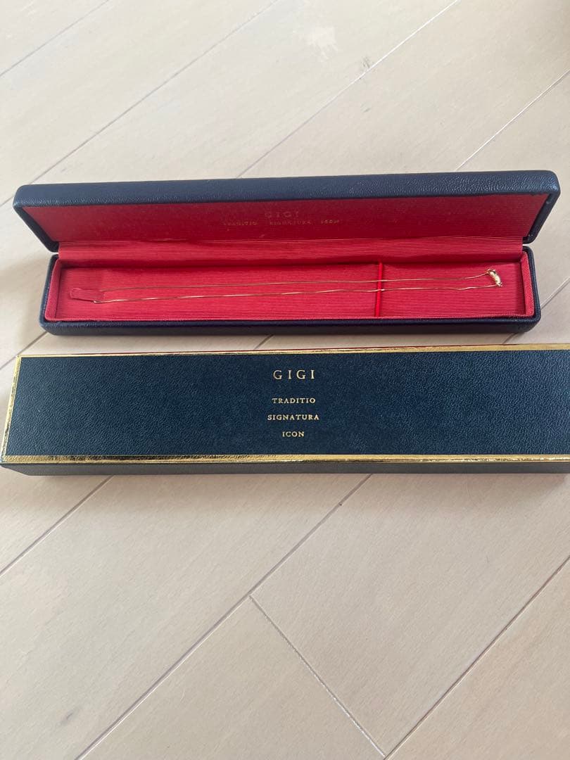 美品GIGI ジジVINTAGE Goldlinenecklace