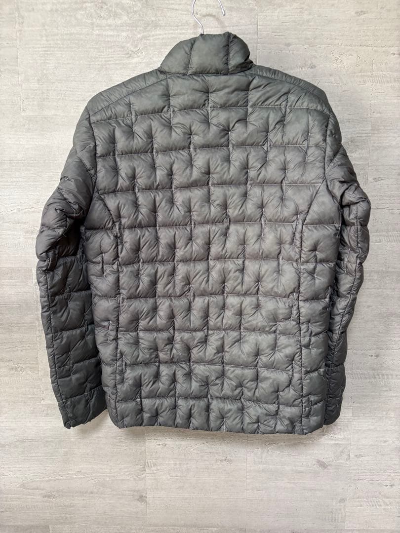 mont-bell モンベル ライト ダウン ジャケット Mサイズ 軽量 灰緑色