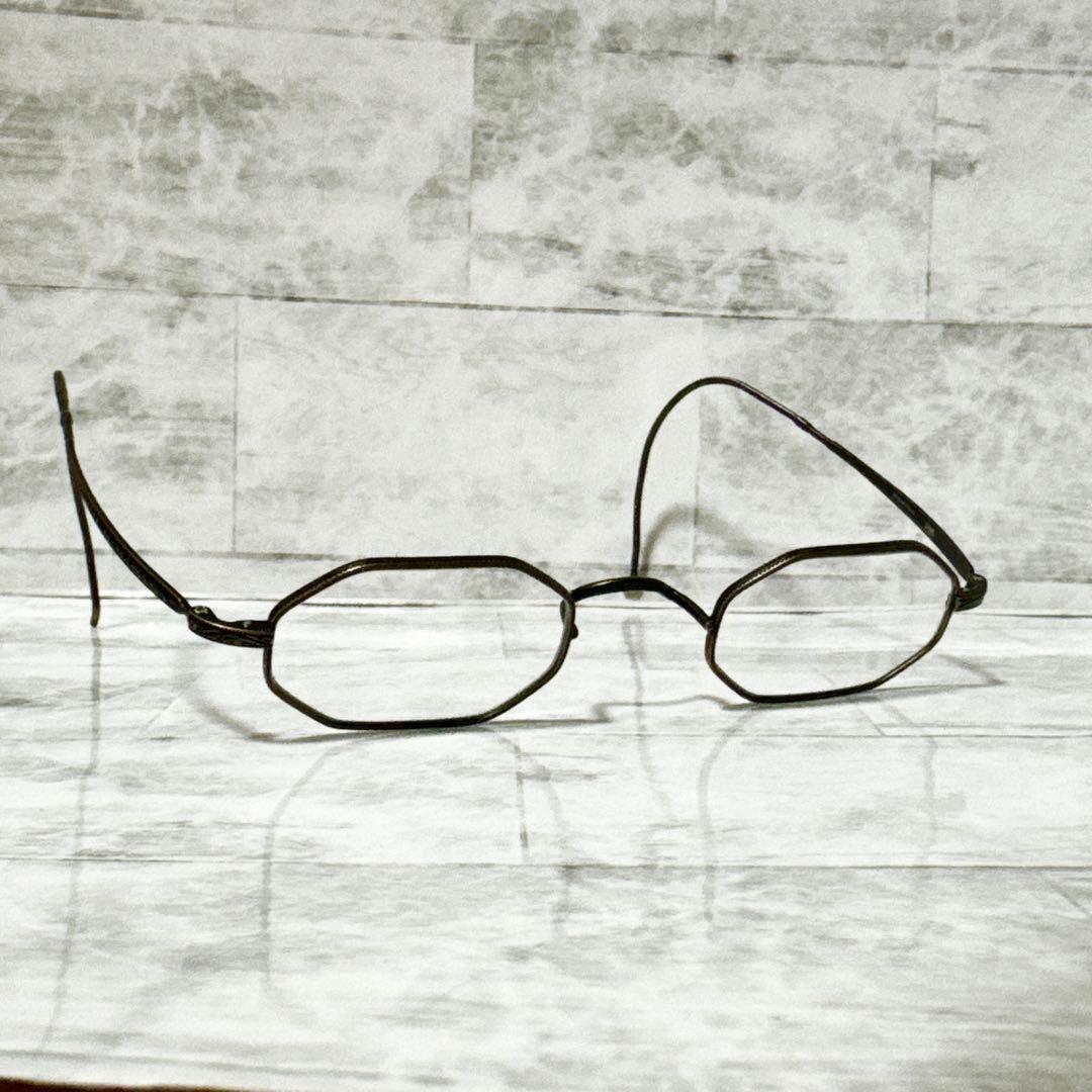 JINS CLASSIC 20's JINS×TIMEメタルフレーム　オクタゴン