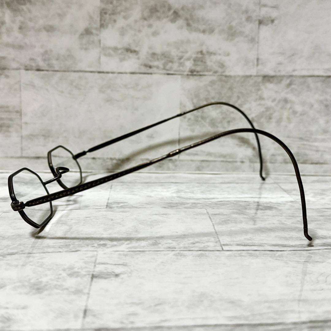 JINS CLASSIC 20's JINS×TIMEメタルフレーム　オクタゴン