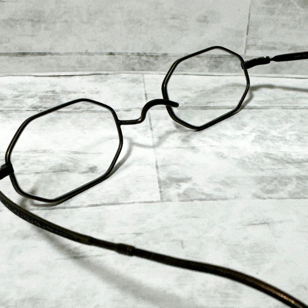 JINS CLASSIC 20's JINS×TIMEメタルフレーム　オクタゴン