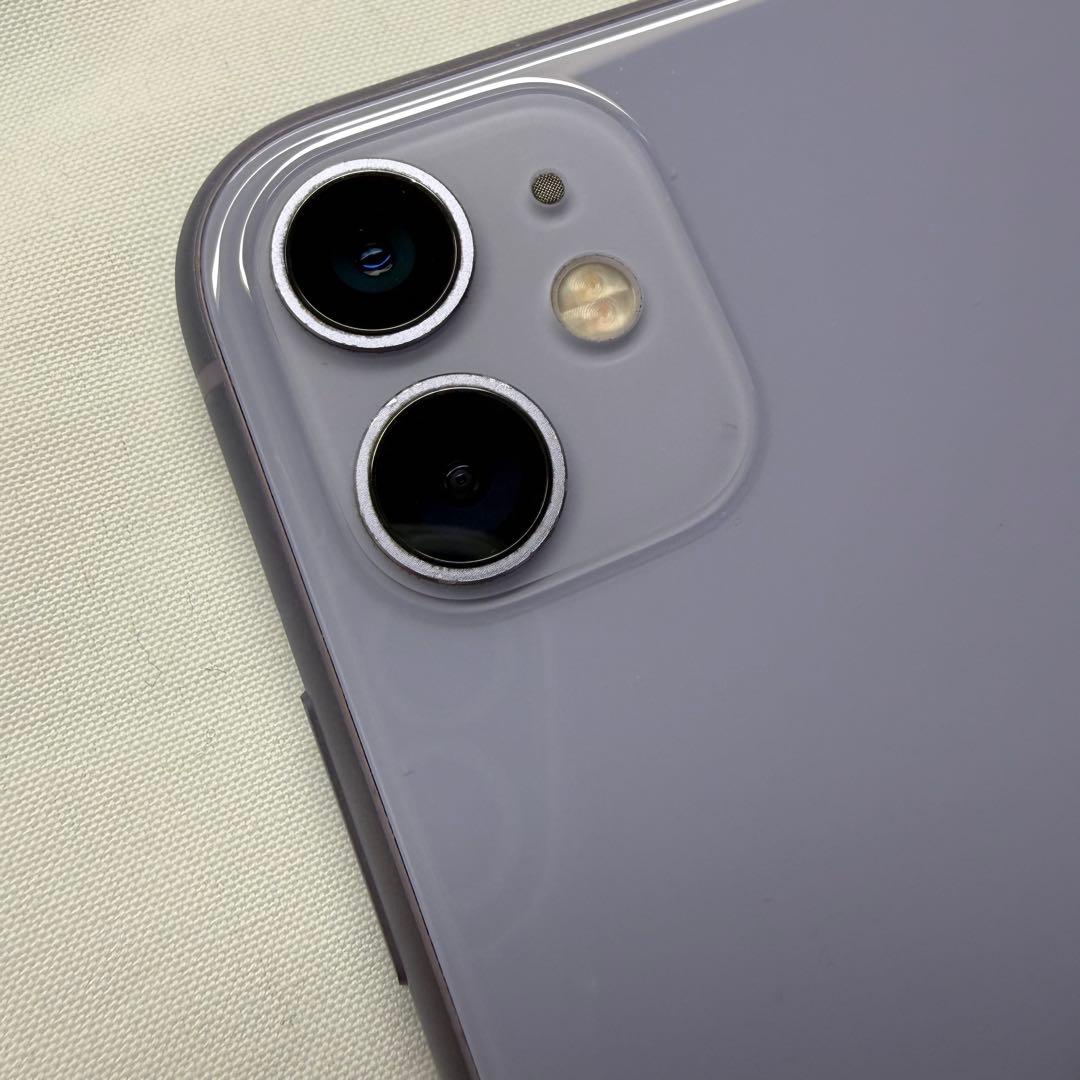 【FAJR】iPhone11 パープル 64GB ＋未使用付属品付