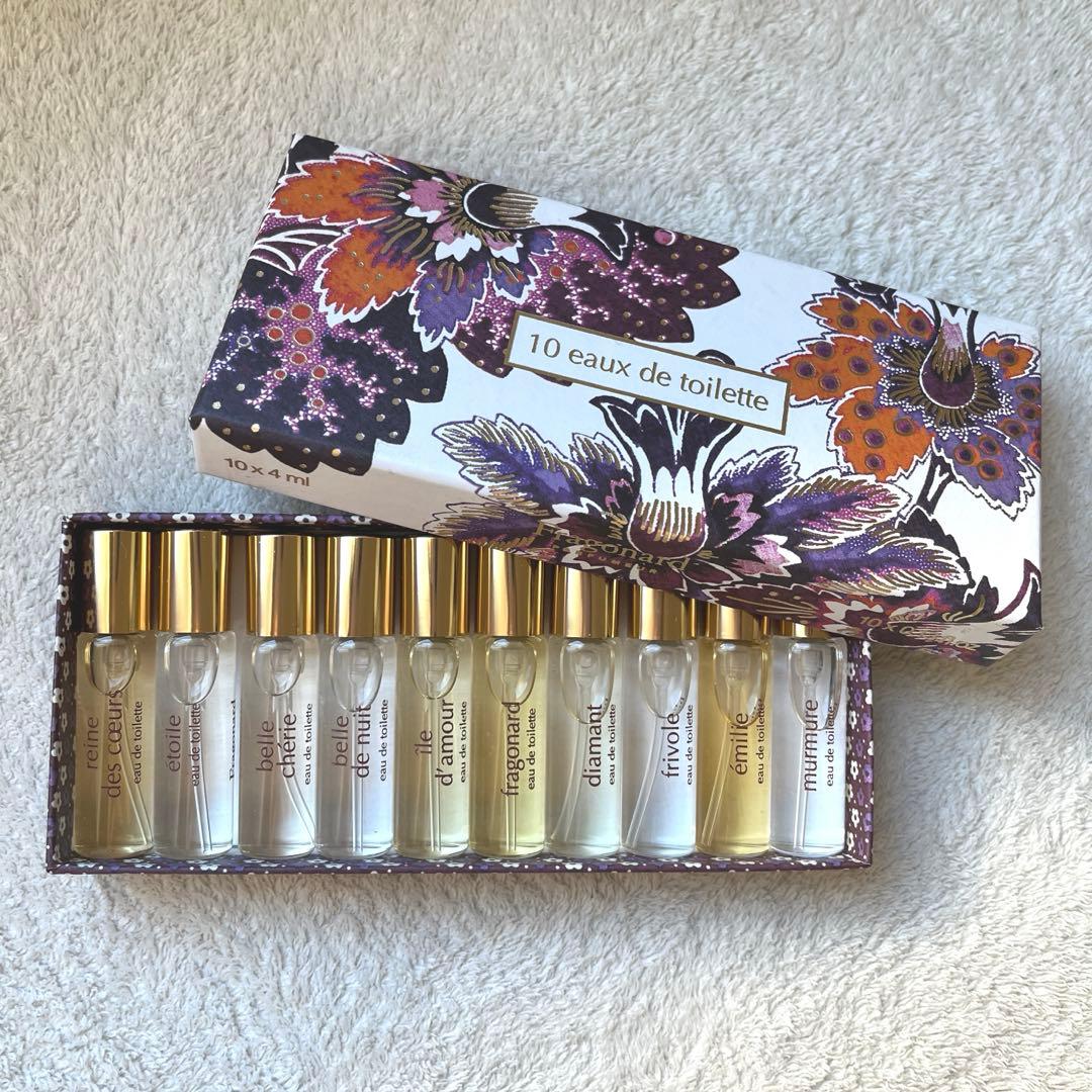 フラゴナール　オードトワレ　10ミニボトルセット