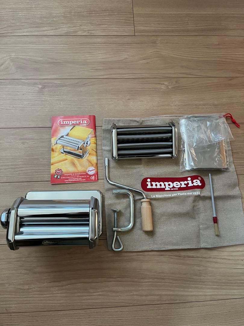 imperia パスタマシン ステンレス製