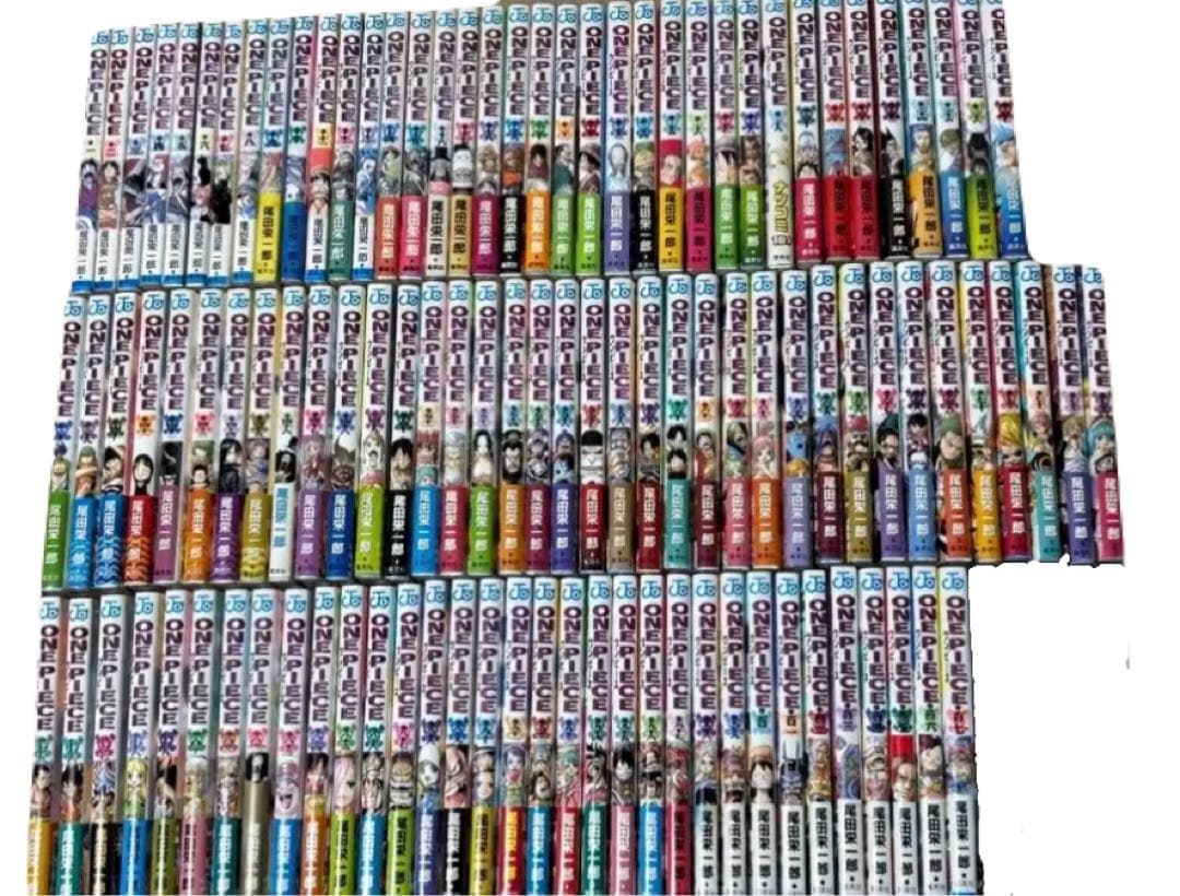 ワンピース　2-107 全巻　初版　帯付き