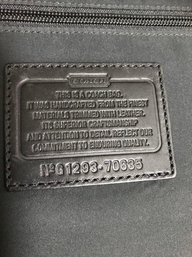 COACH コーチ 3way ビジネスバッグ リュック ショルダーバッグ 大容量