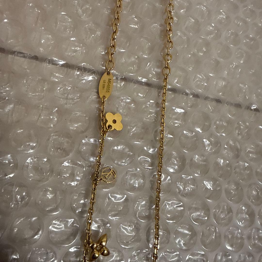 ネックレス　LOUIS VUITTON コリエブルーミング M64855