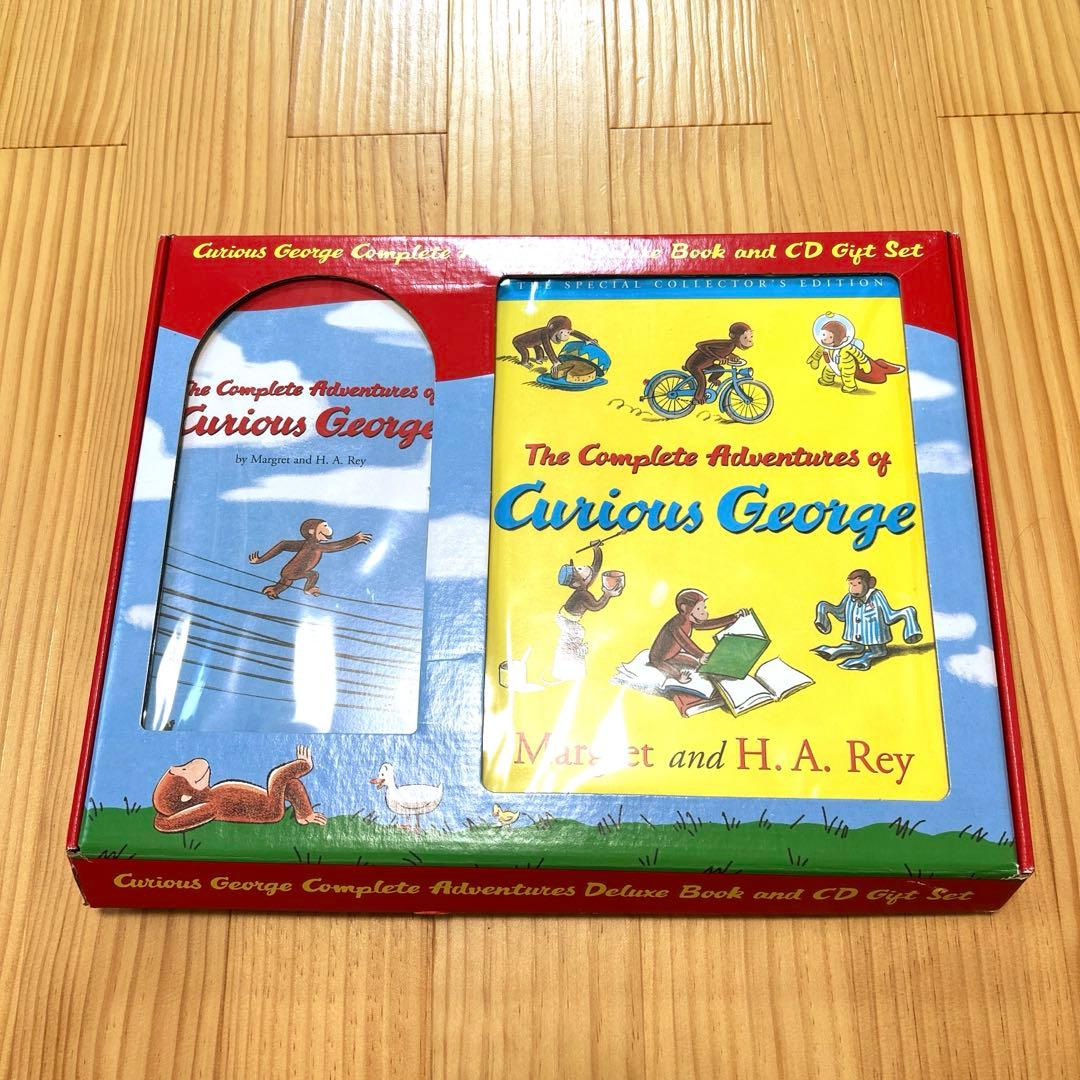 おさるのジョージ　洋書　CD付き