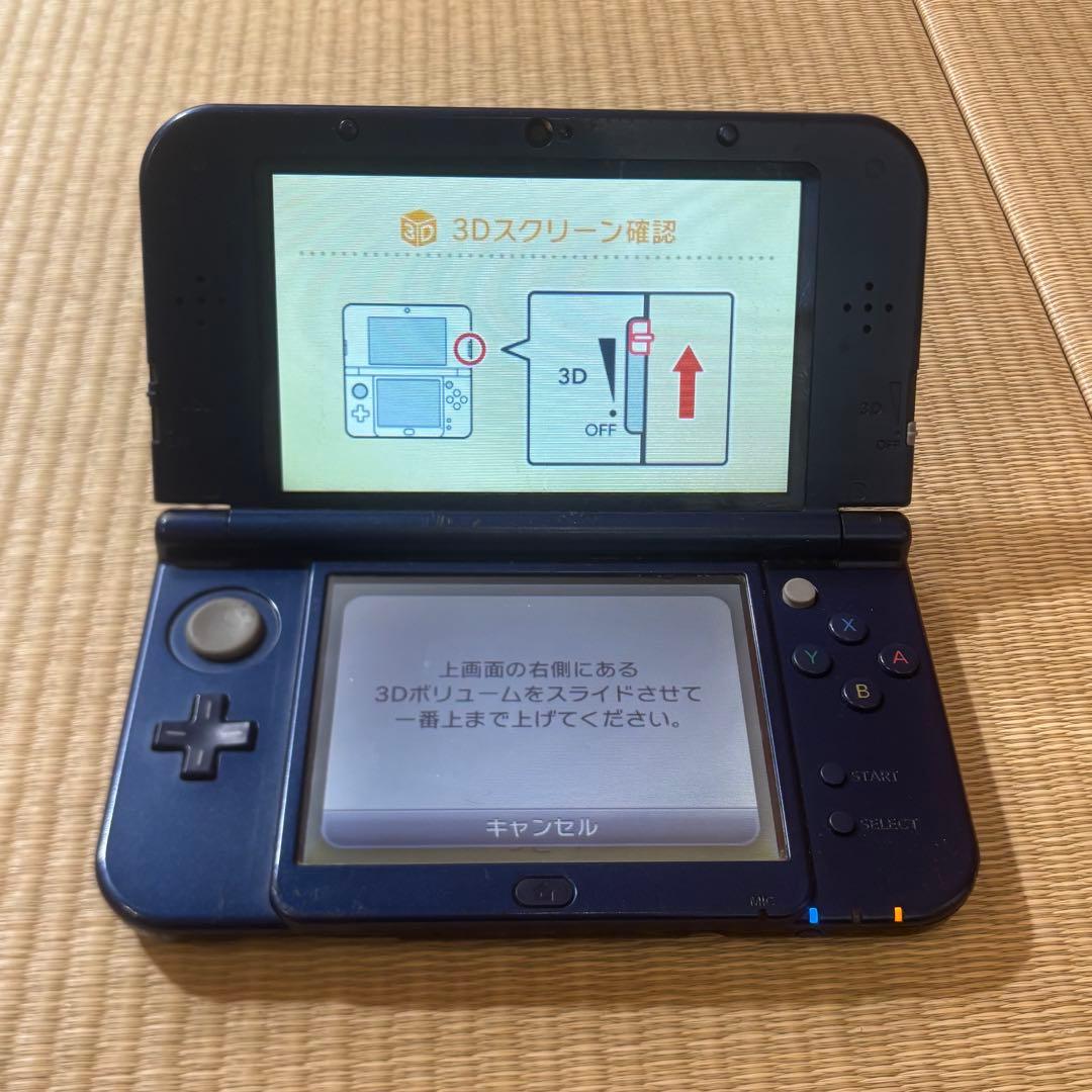 New Nintendo 3DS LL メタリックブルー 動作良好
