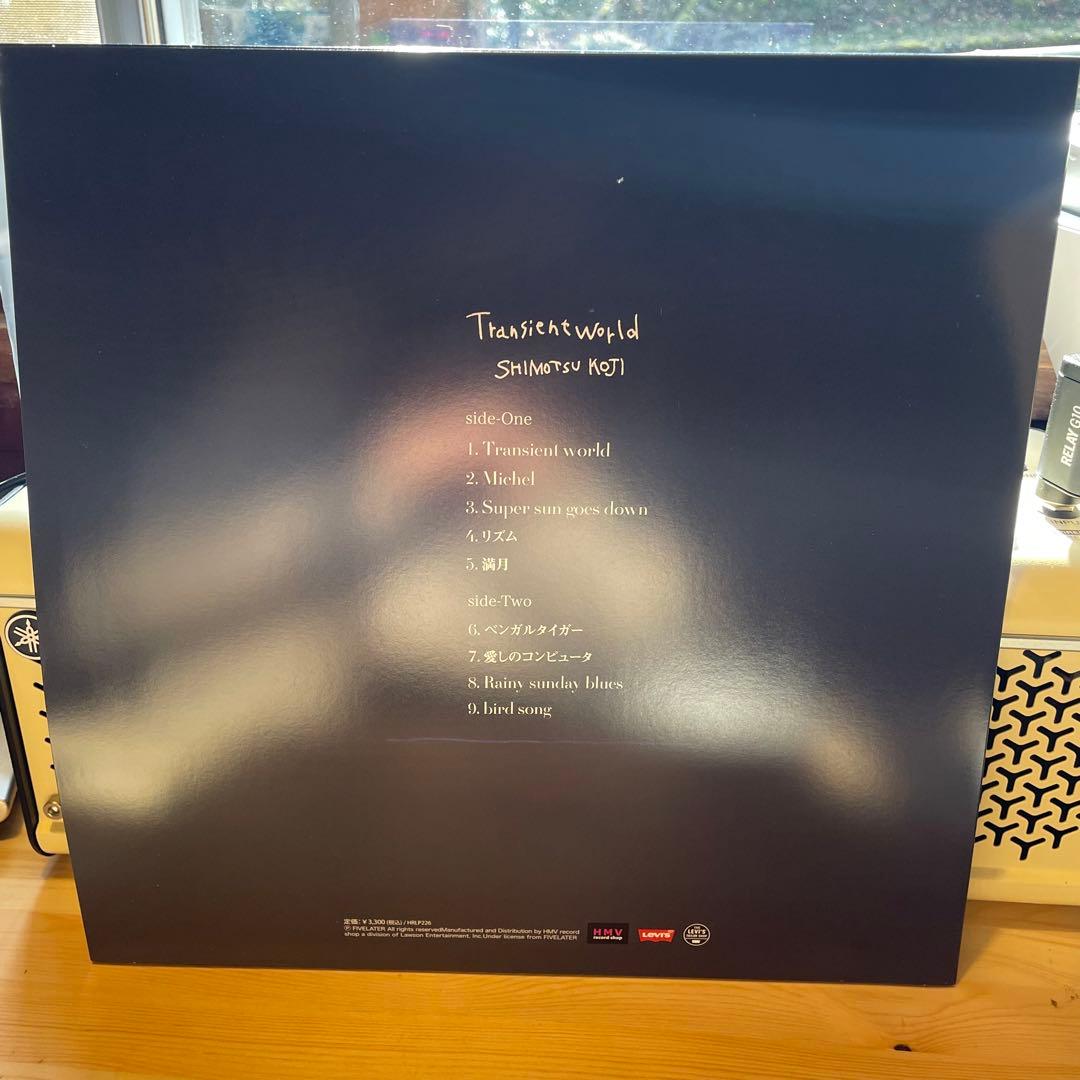 Transient world 下津光史 レコード　踊ってばかりの国 LP