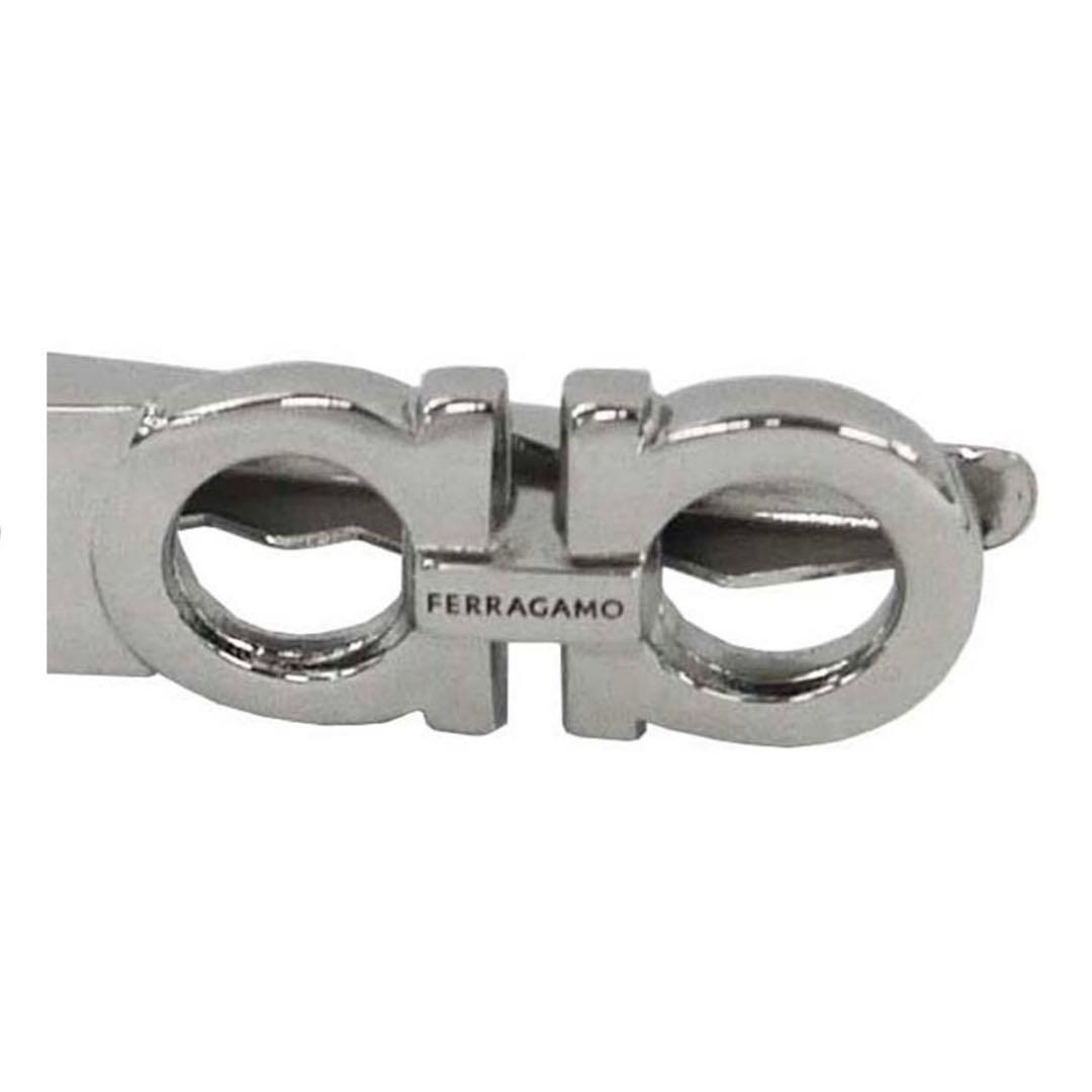 【新品未使用】Ferragamo フェラガモ　シルバー　ネクタイピン　タイバー