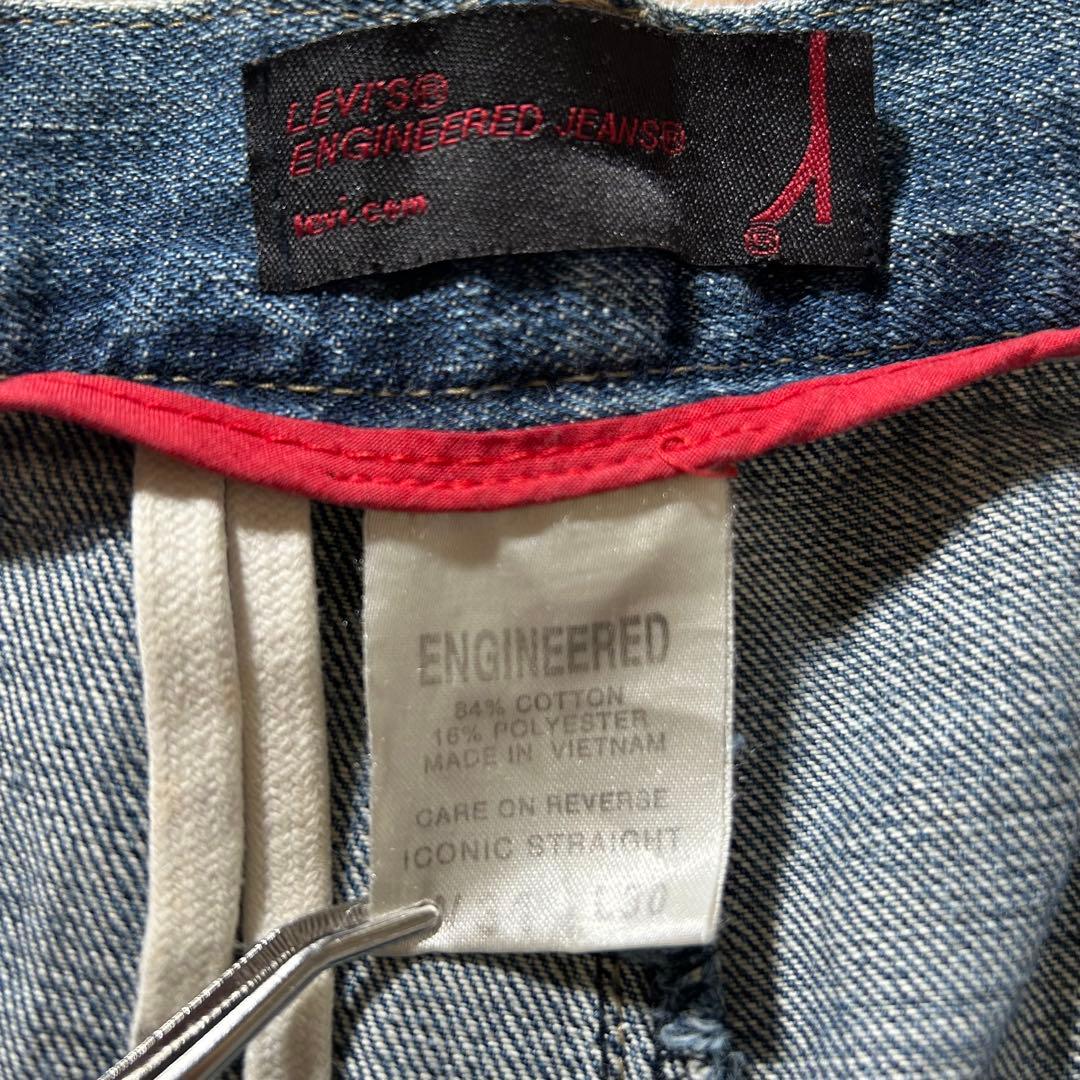 名作! 00s リーバイス エンジニアードジーンズ 立体裁断 W34 L30