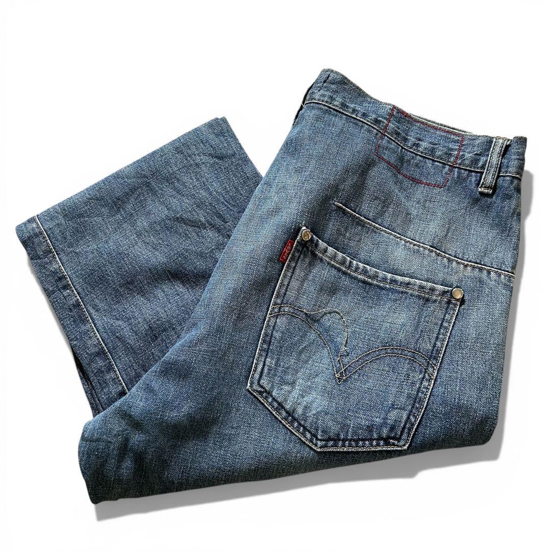名作! 00s リーバイス エンジニアードジーンズ 立体裁断 W34 L30