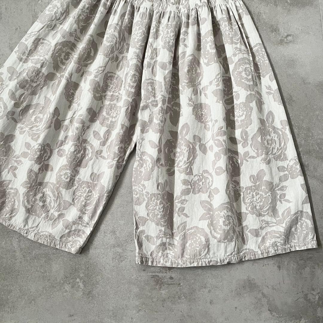 Plantation プランテーション bizenフラワー JQ ワイドパンツ