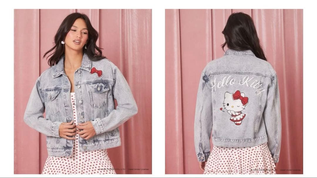 新品♡forever21♡SanrioキティコラボGジャン