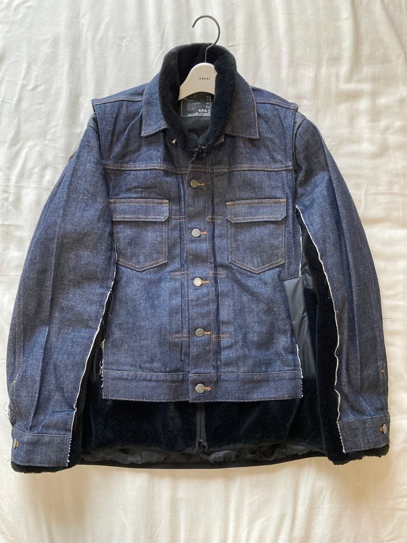 【グリコ】sacai ×APCコラボジャケット