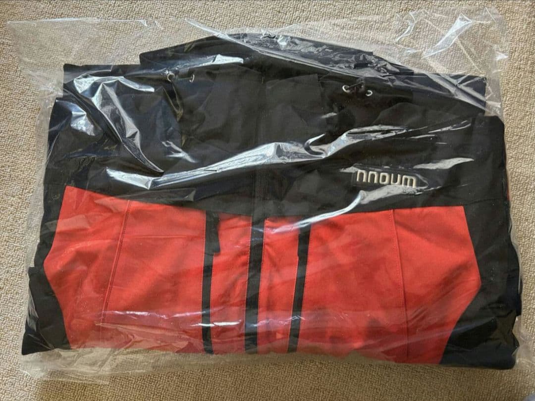 ノアム スキーウエア ジャケットのみ レッド/ブラック