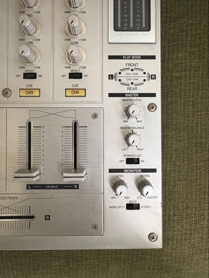 Technics　SH-MZ1200　DJミキサー　4ch　動作確認済み