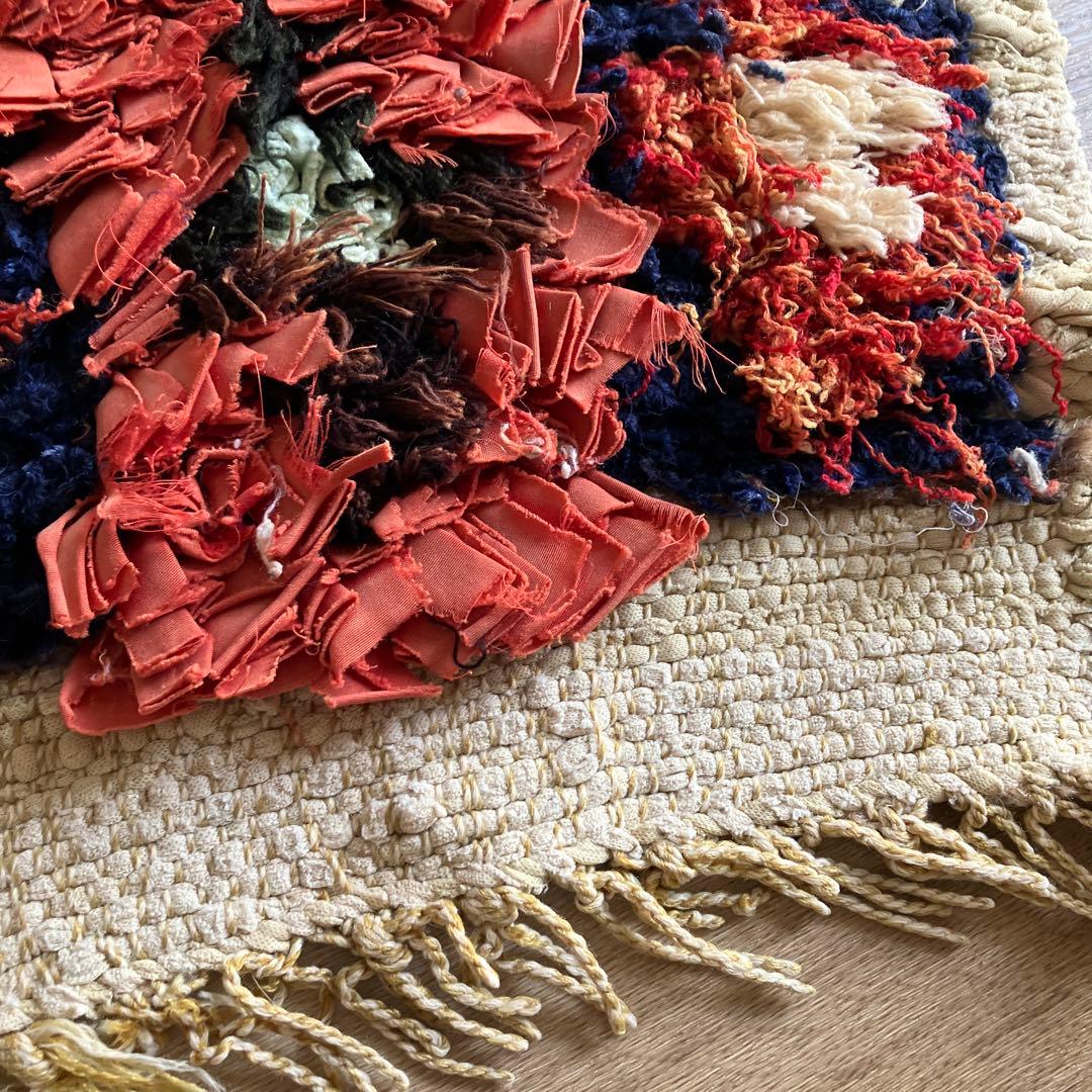 モロッコ　ラグ　ヴィンテージボシャルウィット