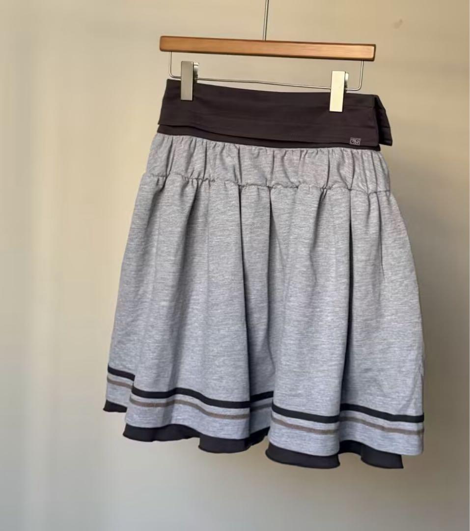 Coyseio x Blythe Folding グレー ギャザースカート