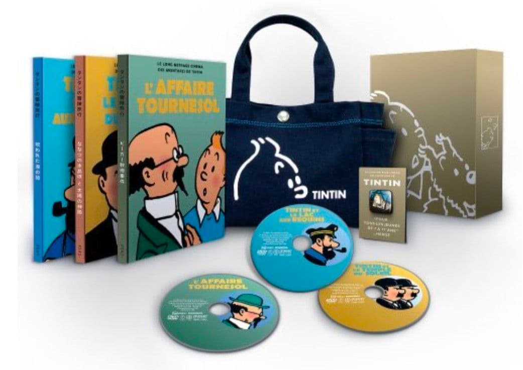 未開封〈タンタンの冒険旅行（劇場アニメーション）メモリアルDVD-BOX 3話〉