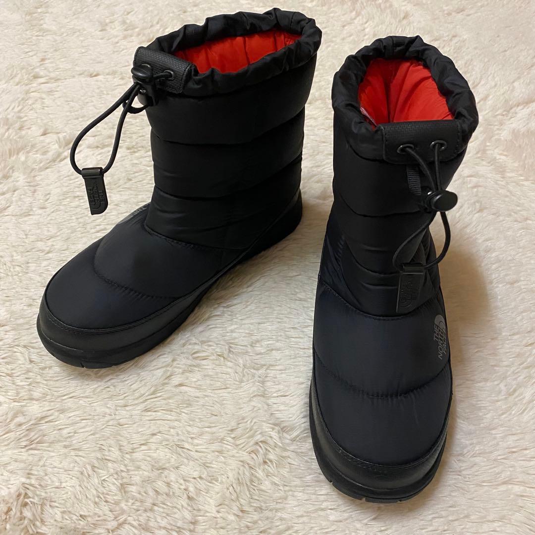 極美品！THE NORTH FACE ヌプシブーツ　オールブラック