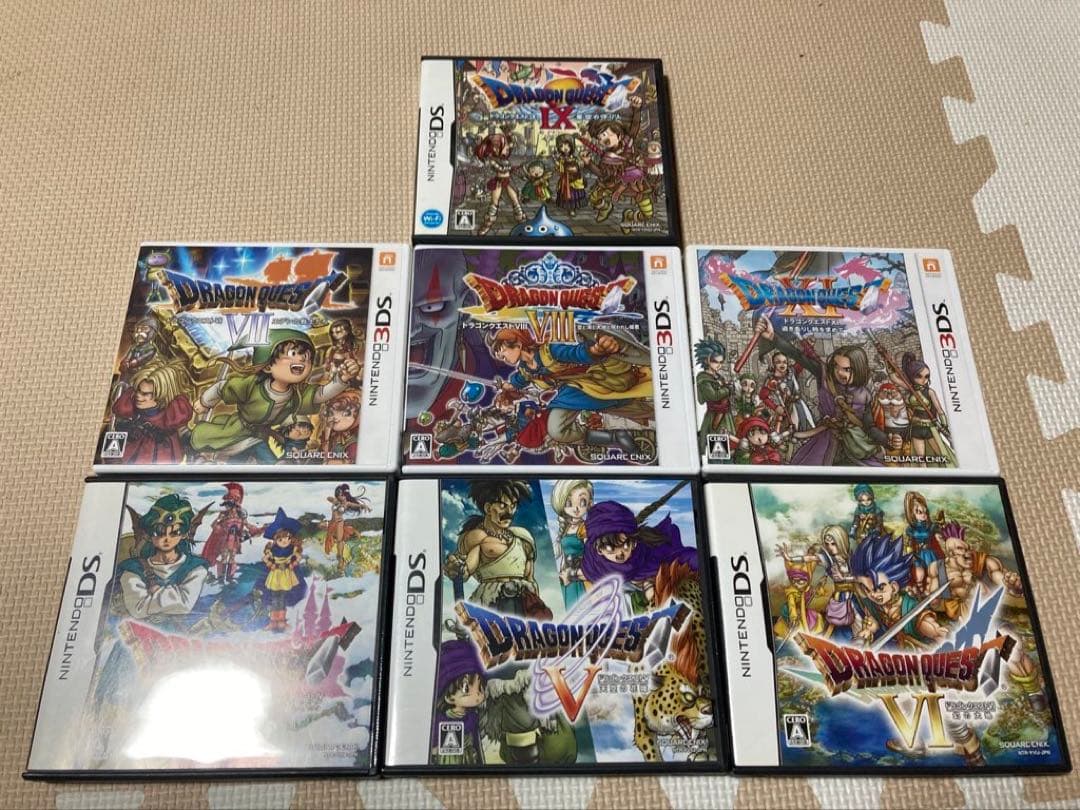 美品　ドラゴンクエストシリーズ ７本セット
