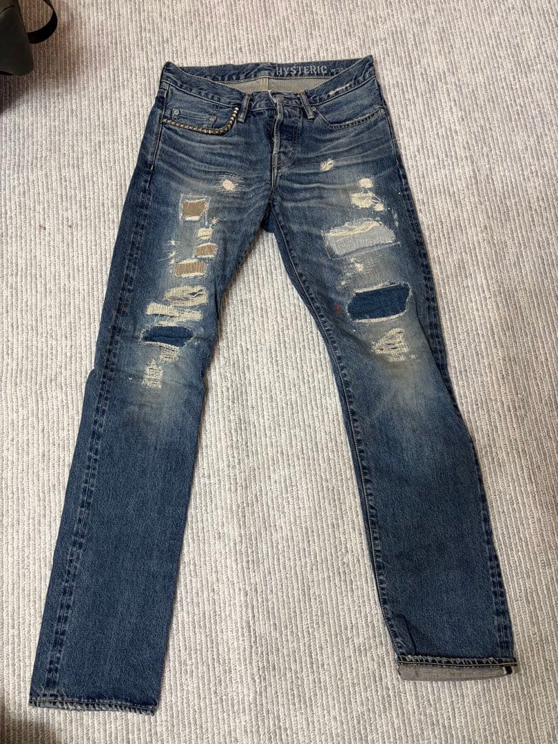 美品　最終値下げ　HYSTERIC GLAMOUR ダメージデニム