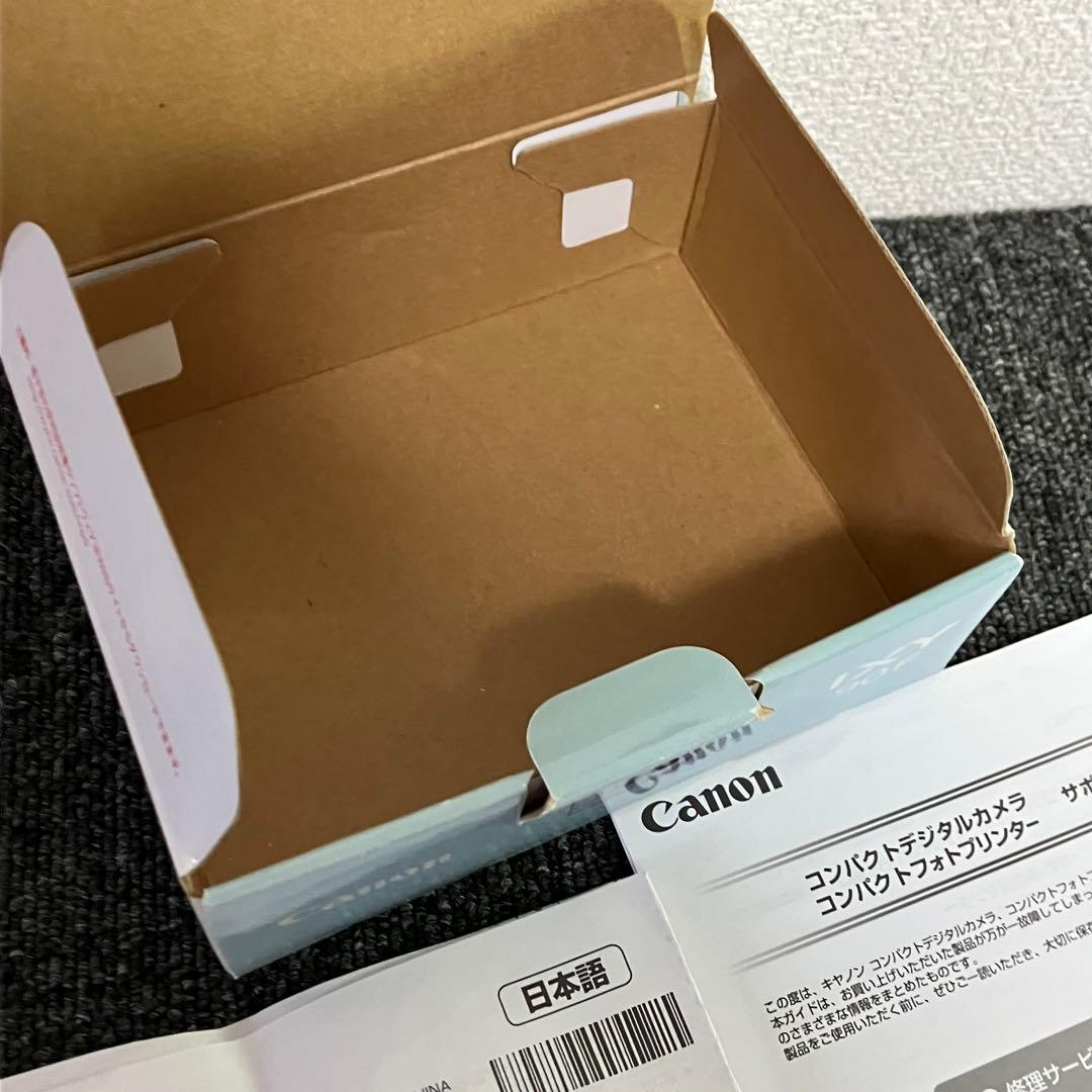 【箱付】Canon IXY90F コンパクトデジタルカメラ　ブルー