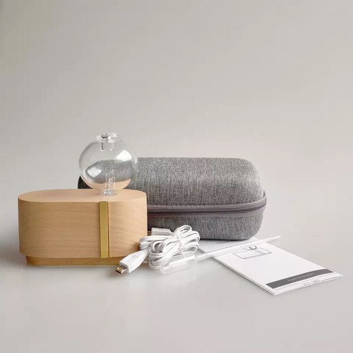 水無し ポータブル アロマディフューザー USB