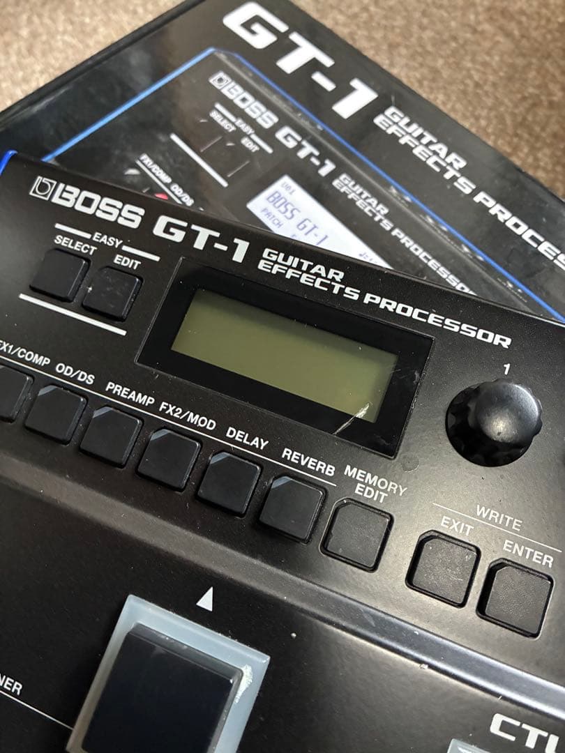 BOSS GT-1 マルチエフェクター 教科書付き