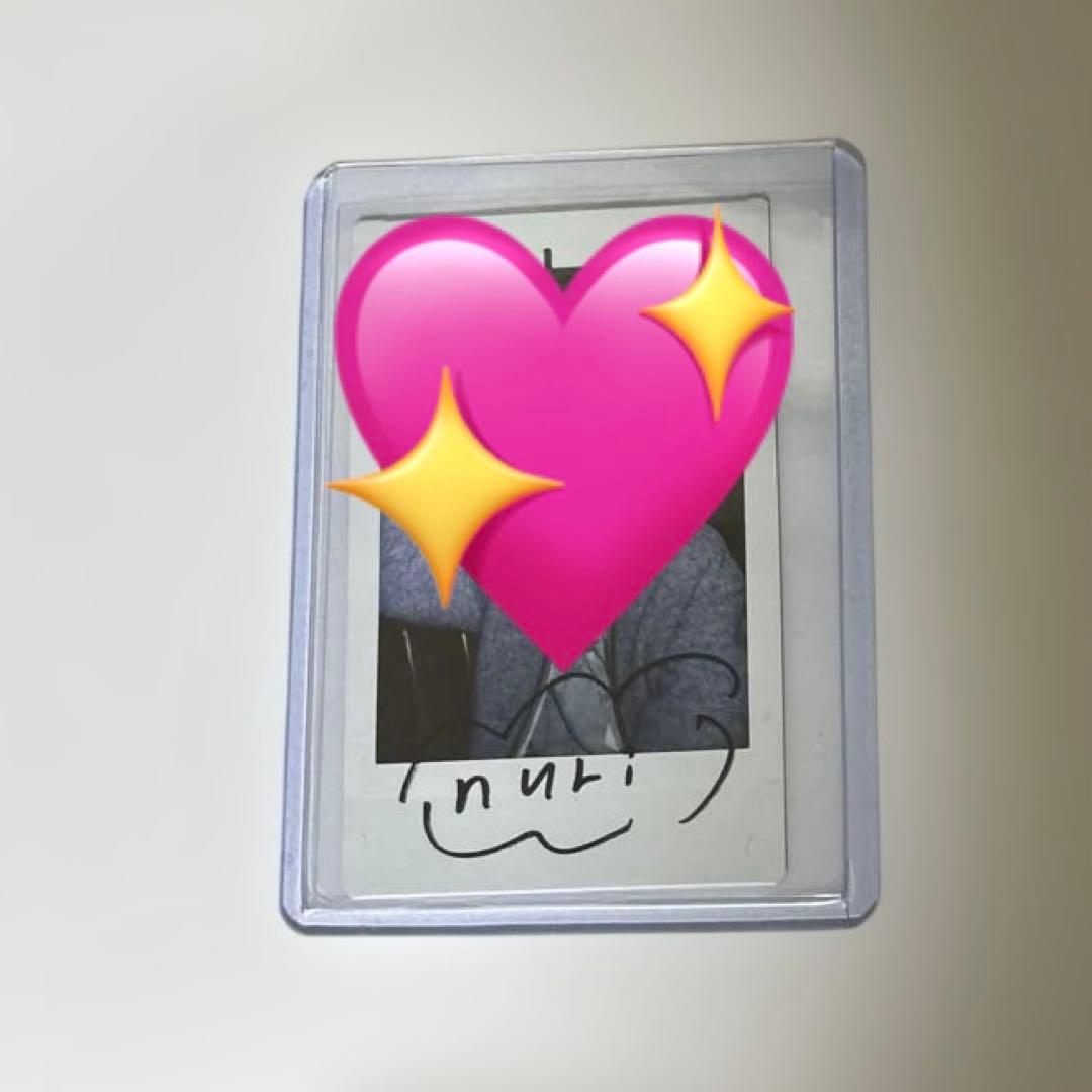 idntt ヌリ サイン入りポラロイド ペンミ