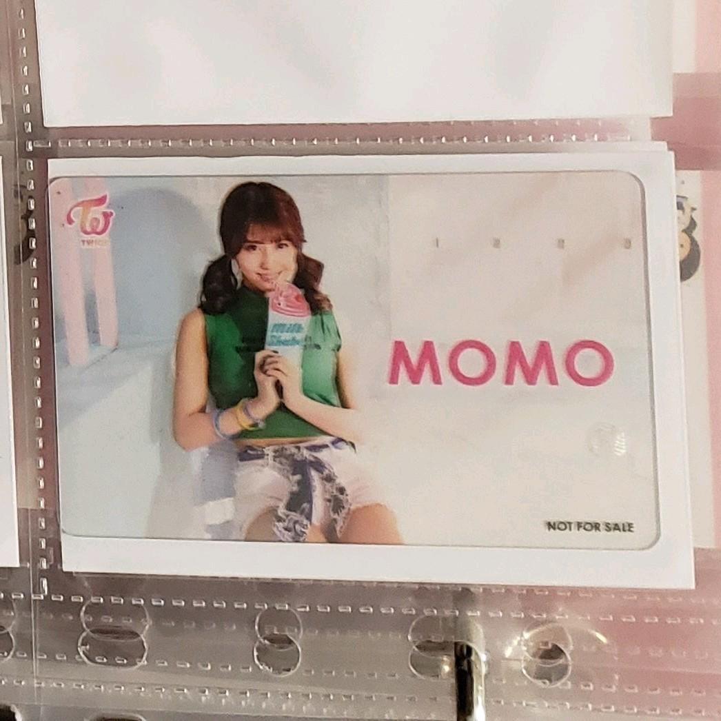 TWICE クリアカード　モモ
