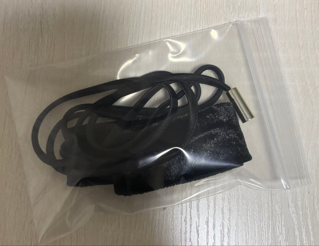 【ANDRESD】sparkle lace velour dress M 黒