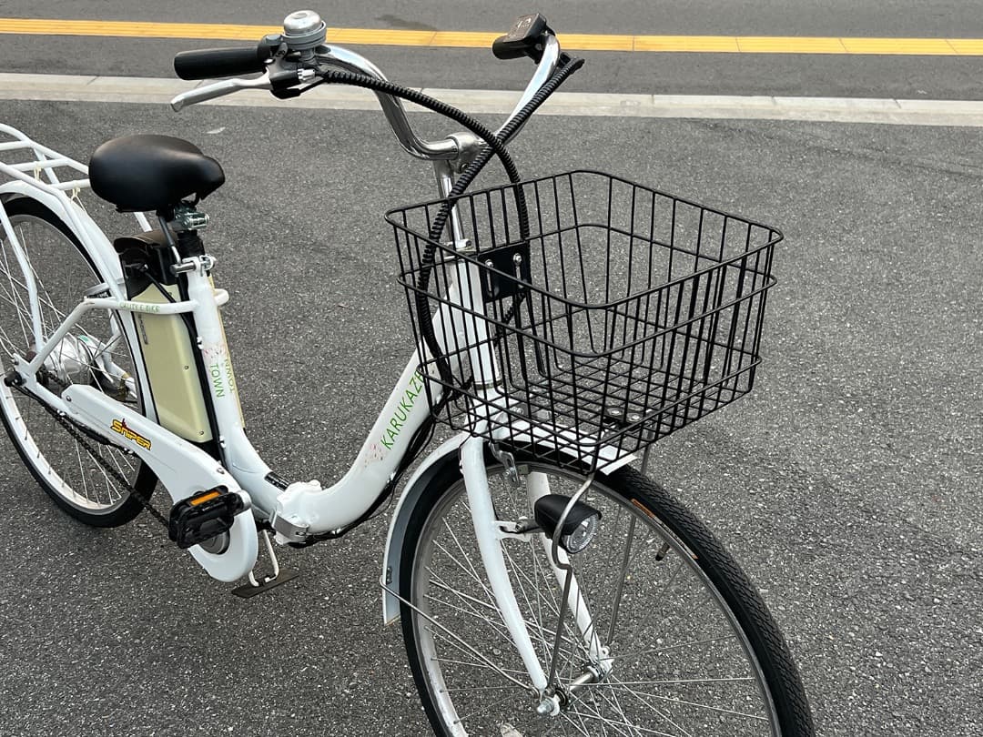 【引き取り希望】電動自転車 ペダル付 26インチ ママチャリ