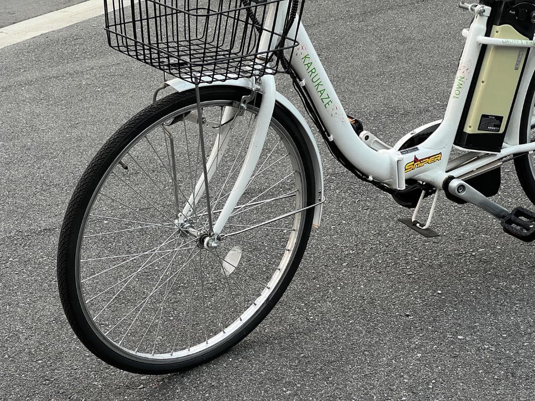 【引き取り希望】電動自転車 ペダル付 26インチ ママチャリ