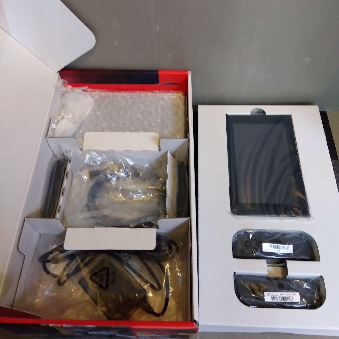 Nintendo Switch 本体 バッテリー強化版 動作確認済 ※グリップ欠