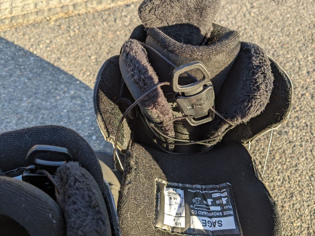 スノーボードブーツRIDE SAGE US 6 23㌢